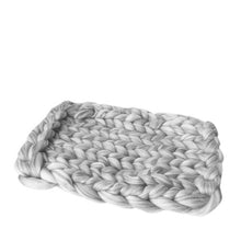 Load image into Gallery viewer, Handmade Chunky Knit Blanket