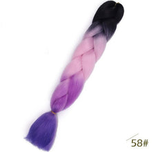 Load image into Gallery viewer, Spring sunshine 24 inch Jumbo Braids Long