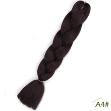 Load image into Gallery viewer, Spring sunshine 24 inch Jumbo Braids Long