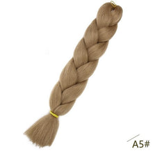 Load image into Gallery viewer, Spring sunshine 24 inch Jumbo Braids Long
