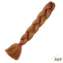 Load image into Gallery viewer, Spring sunshine 24 inch Jumbo Braids Long