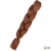 Load image into Gallery viewer, Spring sunshine 24 inch Jumbo Braids Long