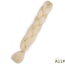 Load image into Gallery viewer, Spring sunshine 24 inch Jumbo Braids Long
