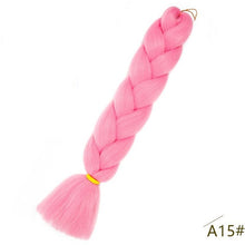 Load image into Gallery viewer, Spring sunshine 24 inch Jumbo Braids Long