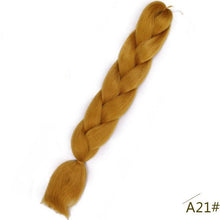 Load image into Gallery viewer, Spring sunshine 24 inch Jumbo Braids Long