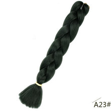 Load image into Gallery viewer, Spring sunshine 24 inch Jumbo Braids Long