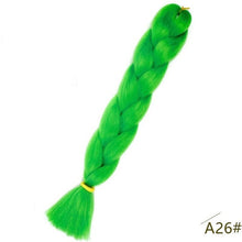 Load image into Gallery viewer, Spring sunshine 24 inch Jumbo Braids Long