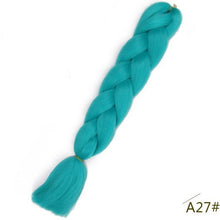 Load image into Gallery viewer, Spring sunshine 24 inch Jumbo Braids Long