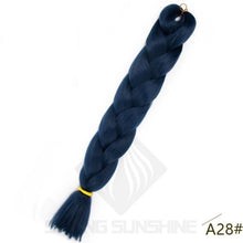 Load image into Gallery viewer, Spring sunshine 24 inch Jumbo Braids Long
