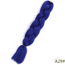 Load image into Gallery viewer, Spring sunshine 24 inch Jumbo Braids Long