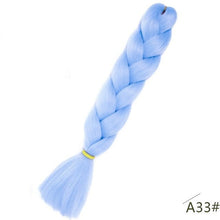 Load image into Gallery viewer, Spring sunshine 24 inch Jumbo Braids Long