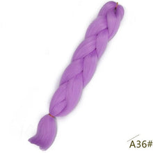 Load image into Gallery viewer, Spring sunshine 24 inch Jumbo Braids Long