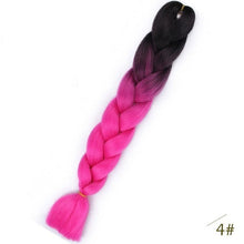 Load image into Gallery viewer, Spring sunshine 24 inch Jumbo Braids Long