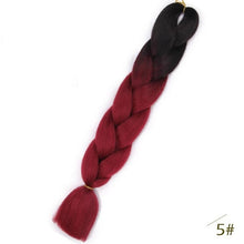 Load image into Gallery viewer, Spring sunshine 24 inch Jumbo Braids Long