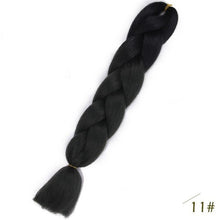 Load image into Gallery viewer, Spring sunshine 24 inch Jumbo Braids Long