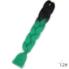 Load image into Gallery viewer, Spring sunshine 24 inch Jumbo Braids Long
