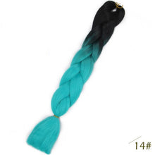 Load image into Gallery viewer, Spring sunshine 24 inch Jumbo Braids Long