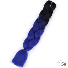 Load image into Gallery viewer, Spring sunshine 24 inch Jumbo Braids Long