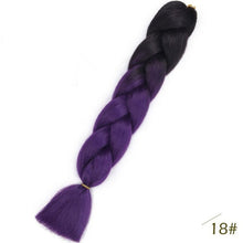 Load image into Gallery viewer, Spring sunshine 24 inch Jumbo Braids Long