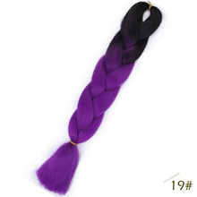 Load image into Gallery viewer, Spring sunshine 24 inch Jumbo Braids Long