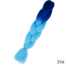 Load image into Gallery viewer, Spring sunshine 24 inch Jumbo Braids Long