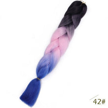 Load image into Gallery viewer, Spring sunshine 24 inch Jumbo Braids Long