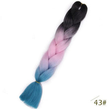 Load image into Gallery viewer, Spring sunshine 24 inch Jumbo Braids Long