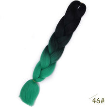 Load image into Gallery viewer, Spring sunshine 24 inch Jumbo Braids Long