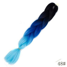 Load image into Gallery viewer, Spring sunshine 24 inch Jumbo Braids Long