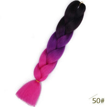 Load image into Gallery viewer, Spring sunshine 24 inch Jumbo Braids Long