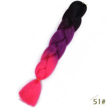 Load image into Gallery viewer, Spring sunshine 24 inch Jumbo Braids Long