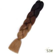 Load image into Gallery viewer, Spring sunshine 24 inch Jumbo Braids Long