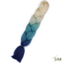 Load image into Gallery viewer, Spring sunshine 24 inch Jumbo Braids Long