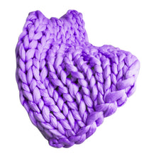 Load image into Gallery viewer, Handmade Chunky Knit Blanket
