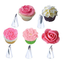 Load image into Gallery viewer, ROSE PETAL ICING PIPING NOZZLES SET
