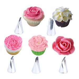 ROSE PETAL ICING PIPING NOZZLES SET