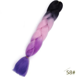 Spring sunshine 24 inch Jumbo Braids Long