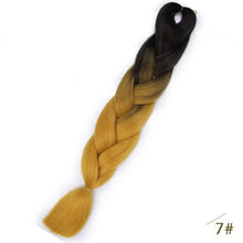 Load image into Gallery viewer, Spring sunshine 24 inch Jumbo Braids Long
