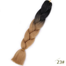 Load image into Gallery viewer, Spring sunshine 24 inch Jumbo Braids Long
