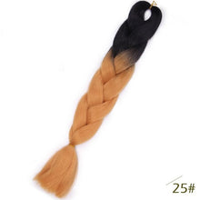 Load image into Gallery viewer, Spring sunshine 24 inch Jumbo Braids Long
