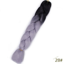 Load image into Gallery viewer, Spring sunshine 24 inch Jumbo Braids Long

