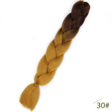 Load image into Gallery viewer, Spring sunshine 24 inch Jumbo Braids Long
