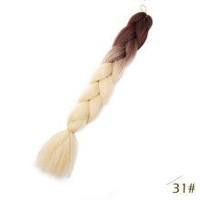 Load image into Gallery viewer, Spring sunshine 24 inch Jumbo Braids Long

