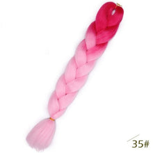Load image into Gallery viewer, Spring sunshine 24 inch Jumbo Braids Long
