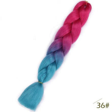 Load image into Gallery viewer, Spring sunshine 24 inch Jumbo Braids Long
