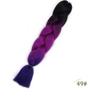 Spring sunshine 24 inch Jumbo Braids Long